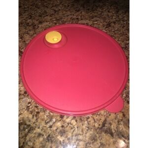 # 3 Tupperware 2651 Used Vented Replacement Lid 2651A-1‎ One Lid Only